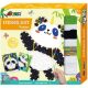 Avenir Kids -Panda - Varróműhely fonalkép készítés