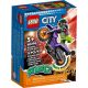 Wheelie kaszkadőr motorkerékpár LEGO City 60296