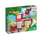 LEGO DUPLO Town 10970 Tűzoltóállomás és helikopter