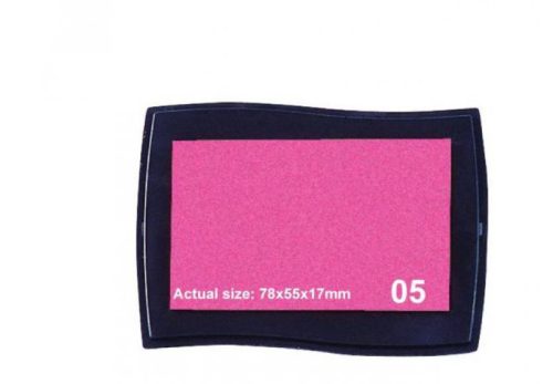 Festékpad rózsaszín 75*55*17 mm
