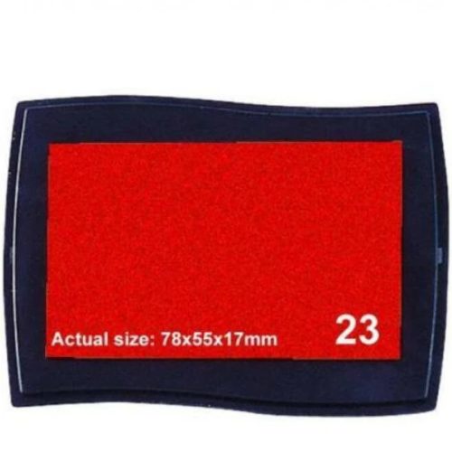 Festékpad piros 75*55*17 mm