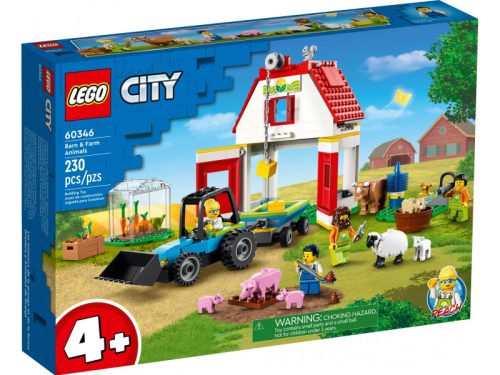 Lego City 60346 Pajta és háziállatok