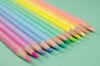 KORES - "Kolores Pastel" színesceruza készlet, háromszögletű, 12 pasztell szín
