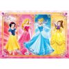 Clementoni: Disney hercegnők 2x60 db-os puzzle