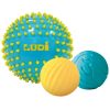 LUDI - 3 darabos szenzoros labdakészlet - kék