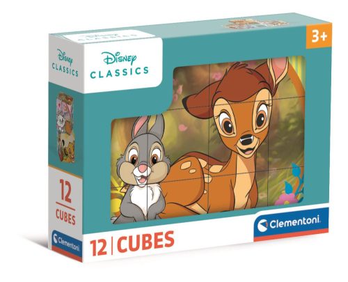 Clementoni - Mesekocka 12 db - Disney klasszikus karakterek