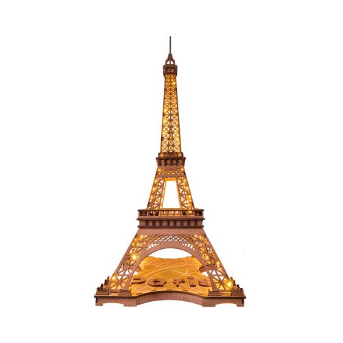 Romantikus éjszakai világító Eiffel torony 3D modell- 164db-os