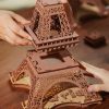 Romantikus éjszakai világító Eiffel torony 3D modell- 164db-os