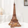 Romantikus éjszakai világító Eiffel torony 3D modell- 164db-os