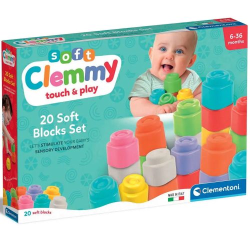 Clemmy 20 soft blocks Set