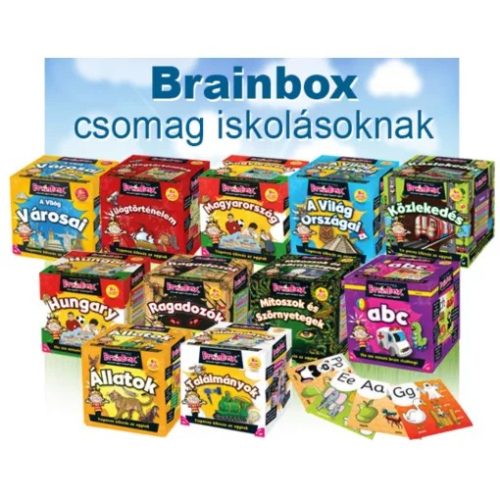 Brainbox csomag - Iskolásoknak -12 játék