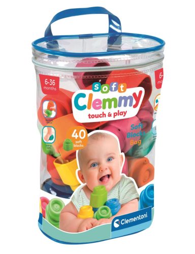 Clemmy Baby - Építőkockák 40 db-os