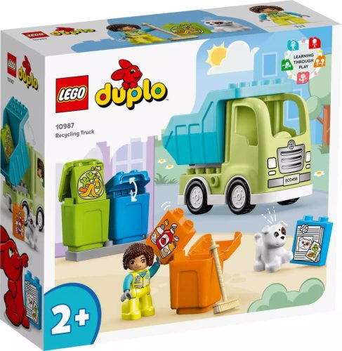 Lego Duplo Town 10987 - Szelektív Kukásautó