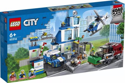 Lego City Police 60316 - Rendőrkapitányság