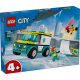 Lego City Great Vehicles 60403 - Mentőautó És Snowboardos