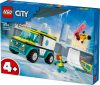 Lego City Great Vehicles 60403 - Mentőautó És Snowboardos