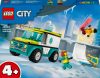 Lego City Great Vehicles 60403 - Mentőautó És Snowboardos